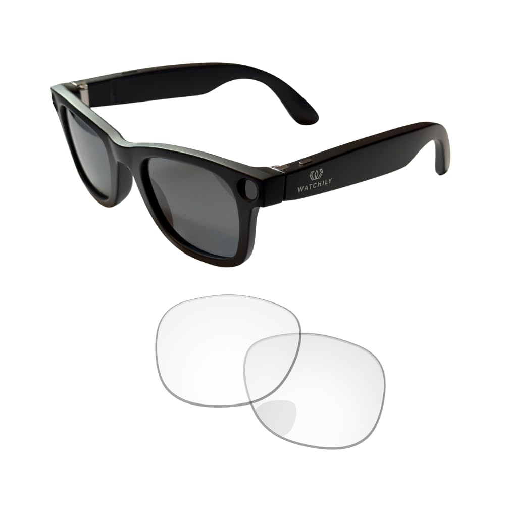 Lunettes connectées caméra intégrée ChatGPT verres noirs intelligentes
