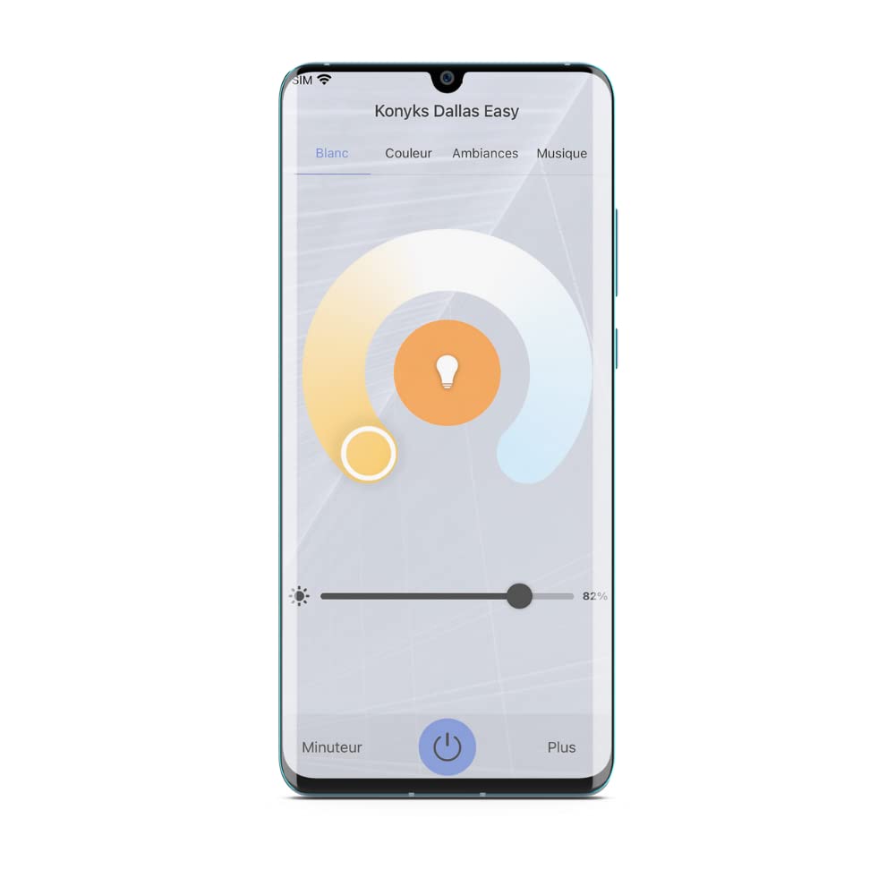 Ruban LED connecté WiFi — blanc chaud à blanc froid, pilotage smartphone et commande vocale, installation rapide
