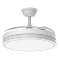 Ventilateur de plafond rétractable 106 cm LED — silencieux 6 vitesses — vue 1