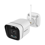 Caméra extérieure WiFi 5 MP QHD — projecteurs et sirène, détection personnes/véhicules, vision nocturne 20 m, IP66