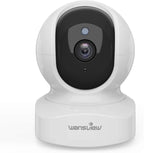 Caméra intérieure WiFi 2K PTZ — détection humaine IA, vision nocturne, audio bidirectionnel, alertes en temps réel