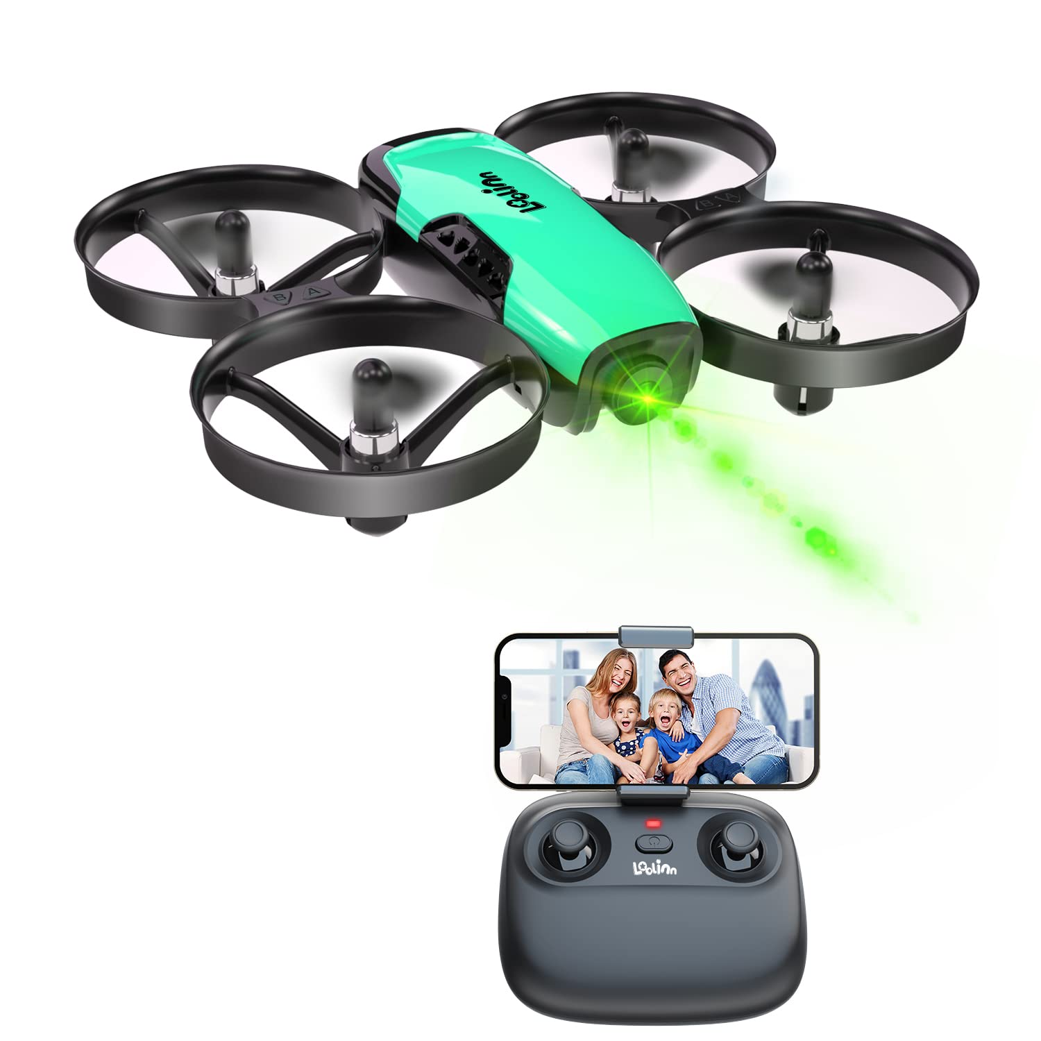 Drone caméra enfant cadeau 8 ans mini télécommandé vol sécurisé débutant