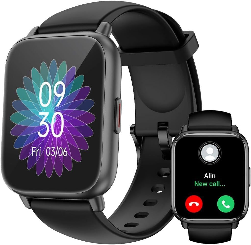 Montre connectée homme femme AMOLED 1,83" — appels Bluetooth, 113 modes sport, IP68