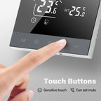 Thermostat intelligent WiFi programmable 16A chauffage électrique écran