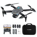 Drone caméra 4K UHD pliable — capteur 12 MP, FPV 5G, 2 batteries (36 min), sac