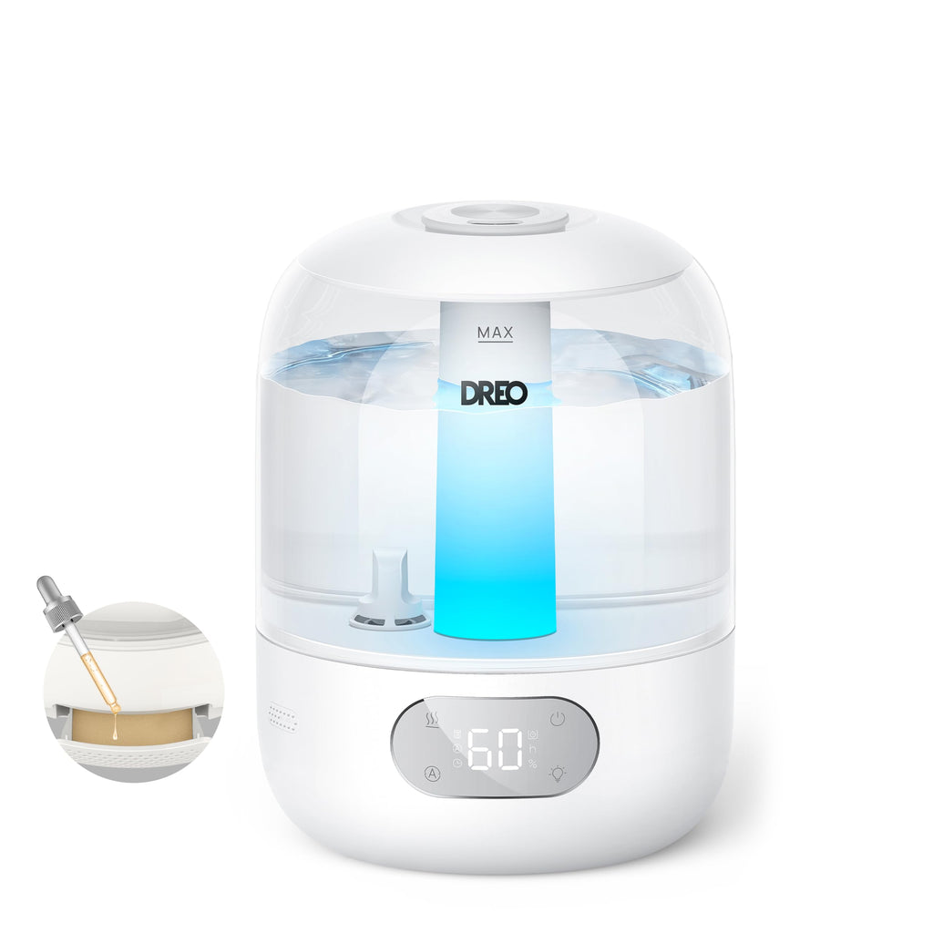 Humidificateur d'air ultrasonique 3 L — brume fraîche 250 ml/h, remplissage par le haut, mode veille 26 dB