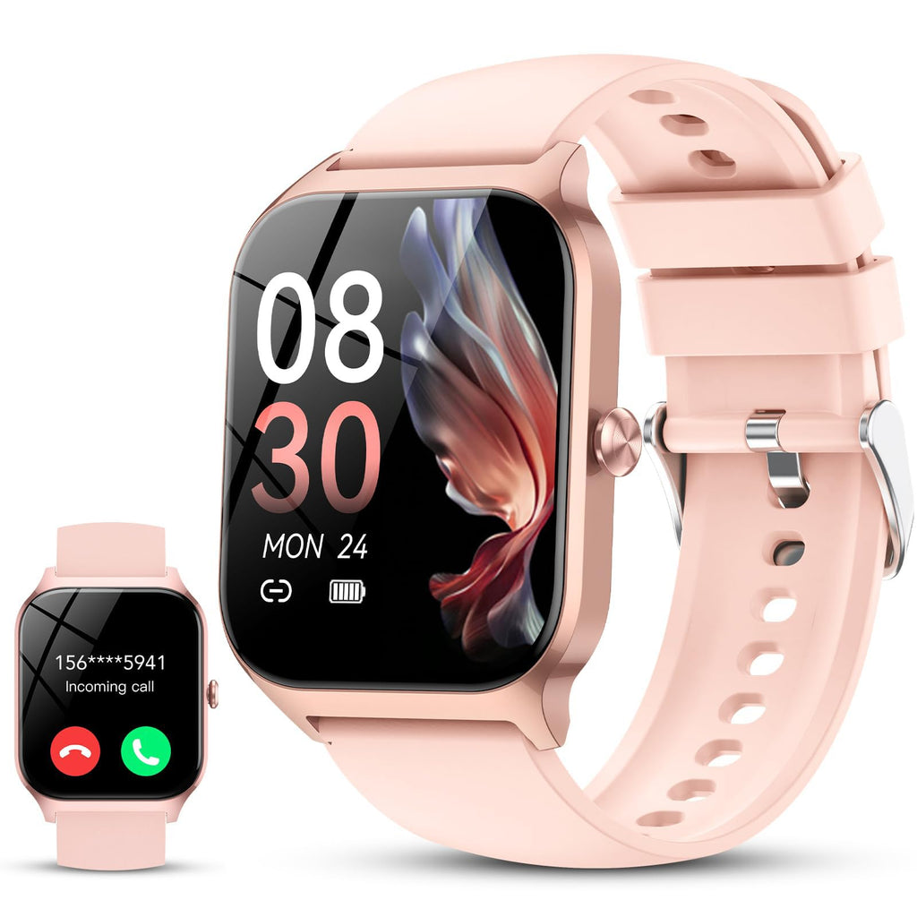 Montre connectée homme femme 1,85" — appels Bluetooth, cardio 24h, 115 modes, IP68