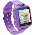 Montre connectée enfant jouet — caméra rotative, 14 jeux, mode école (3-12 ans)