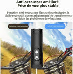 Caméra sport tubulaire 1080P étanche — WiFi, stabilisation EIS, compression H.265, batterie 1600 mAh