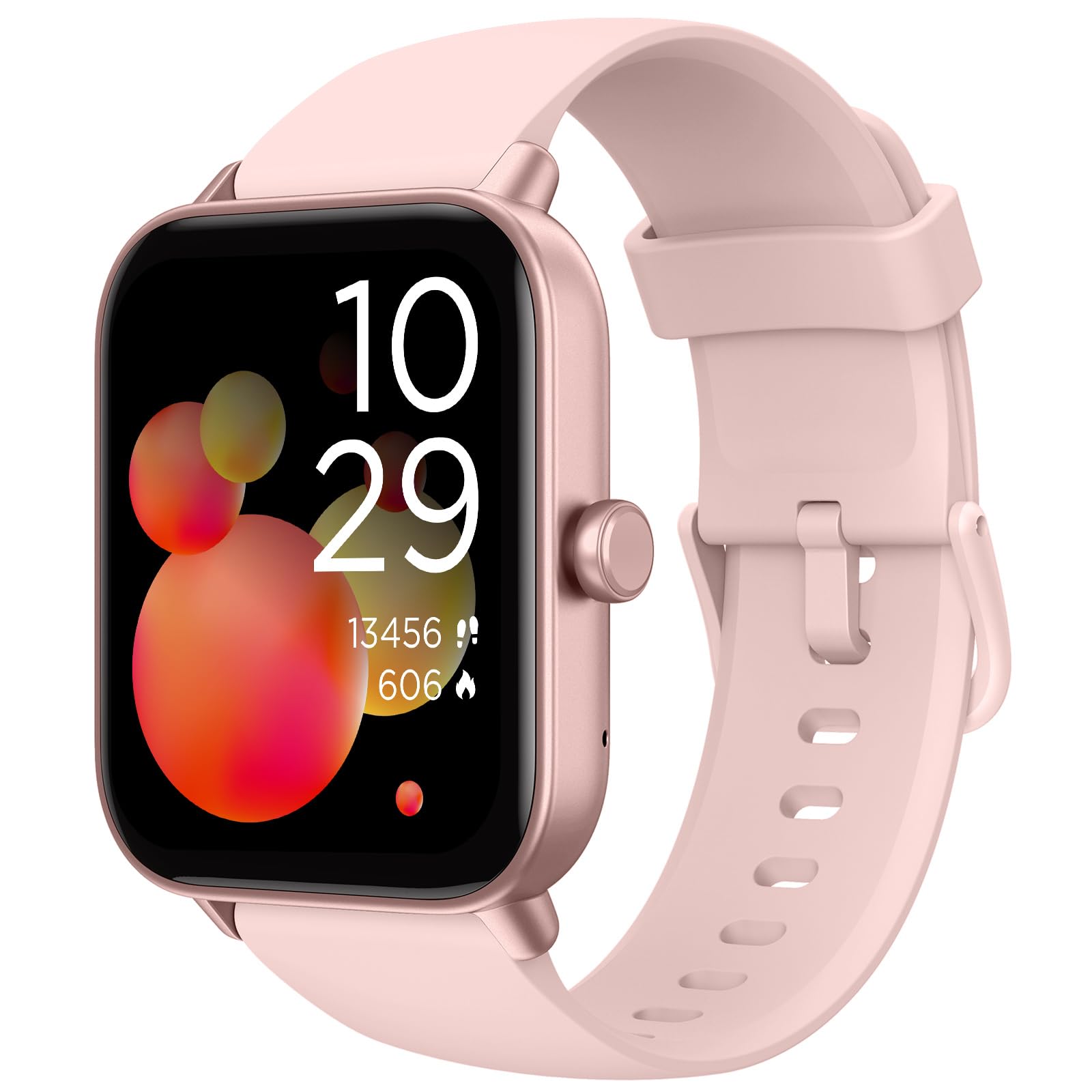 Montre connectée femme 1,8" Alexa intégrée — cardio, sommeil, SpO2, IP68