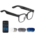 Lunettes connectées IA caméra 4K — monture fine, photo & vidéo mains libres