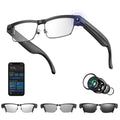 Lunettes connectées caméra 4K 800W HD assistant IA traduction sport