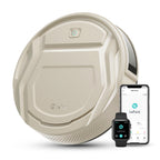 Robot aspirateur mince 2200Pa silencieux 55dB WiFi connecté app