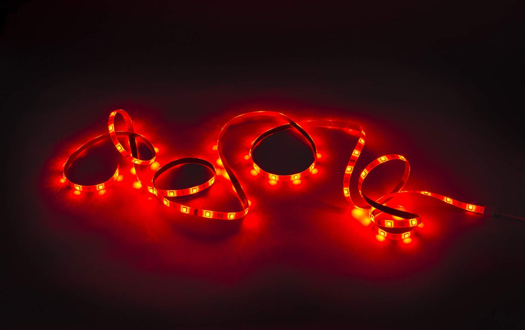 Ruban LED connecté WiFi — blanc chaud à blanc froid, pilotage smartphone et commande vocale, installation rapide
