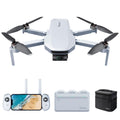 Drone GPS caméra 4K gimbal 3 axes moins de 249g 3 batteries combo