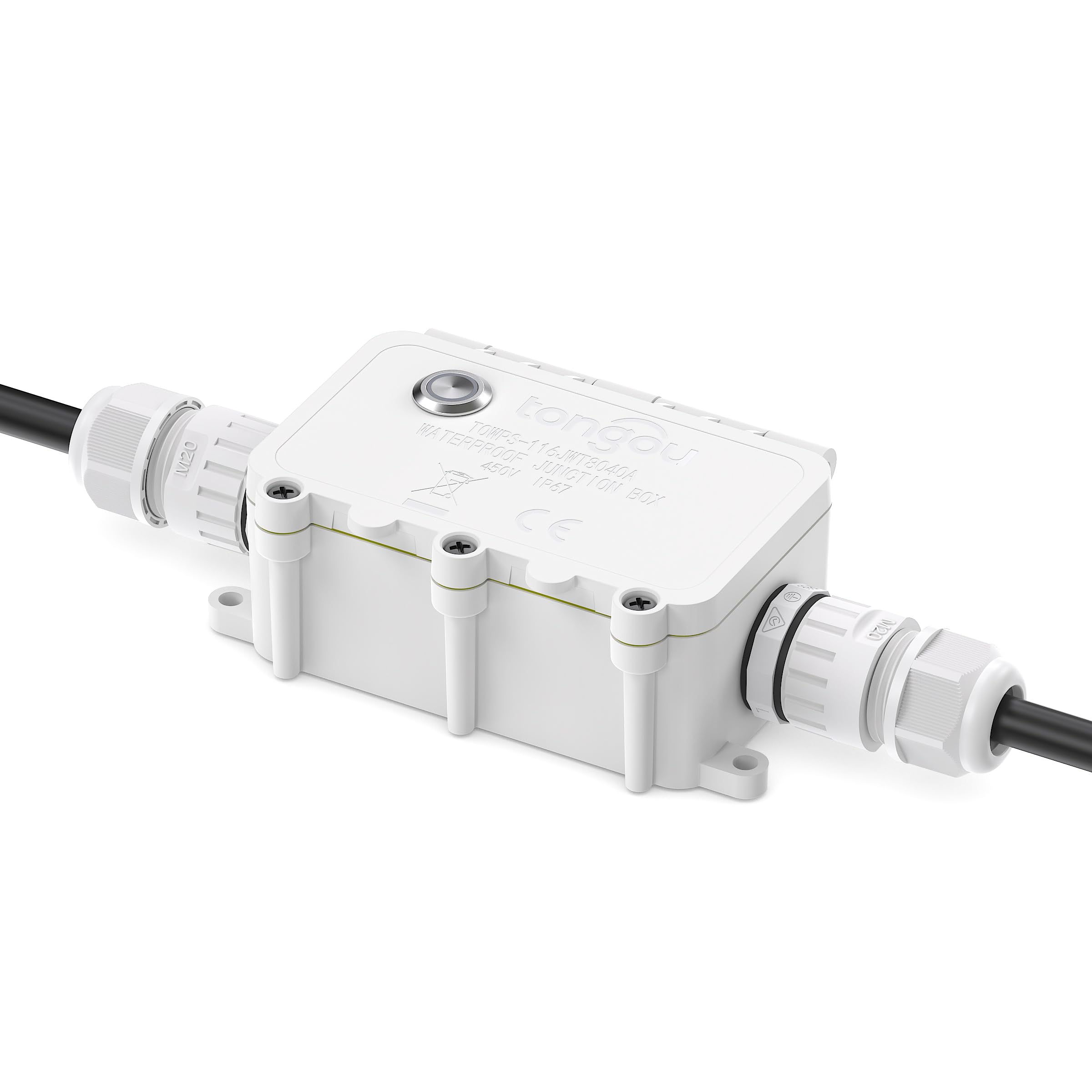Interrupteur intelligent WiFi 16A télécommande vocale IP67 extérieur