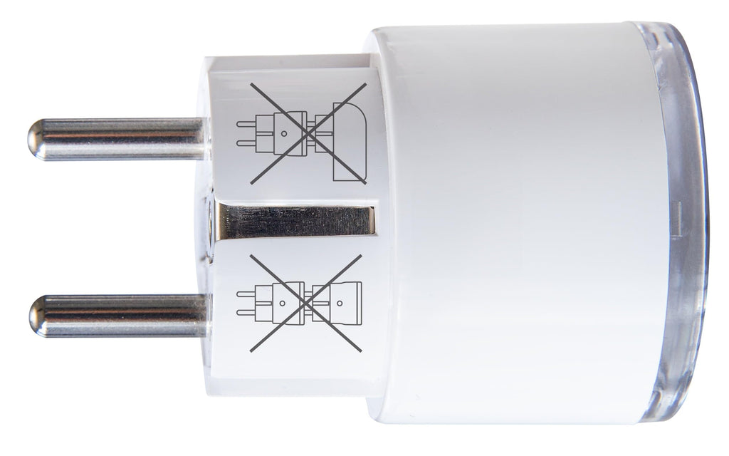 Prise connectée WiFi Matter 4 pièces, Type F Plug S Gen3 blanc