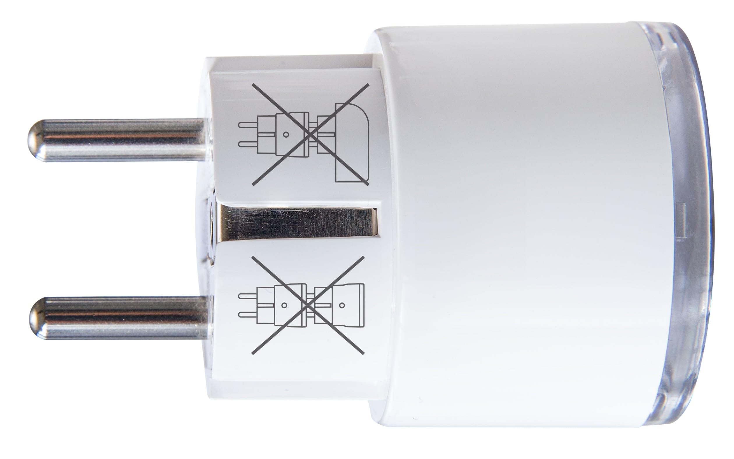 Prise connectée WiFi Matter 4 pièces, Type F Plug S Gen3 blanc