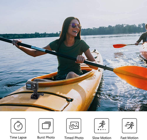 Caméra sport 4K 30fps 20MP WiFi 128Go action cam étanche Brave 7 Le