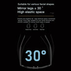 Lunettes connectées Bluetooth IA traducteur vocal hommes femmes sport