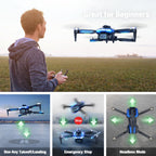 Drone caméra 1080P moteur sans balais — transmission 5G, vol jusqu'à 36 min