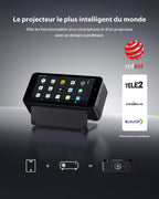 Vidéoprojecteur 4K 64Go stockage batterie intégrée Android 12 smart