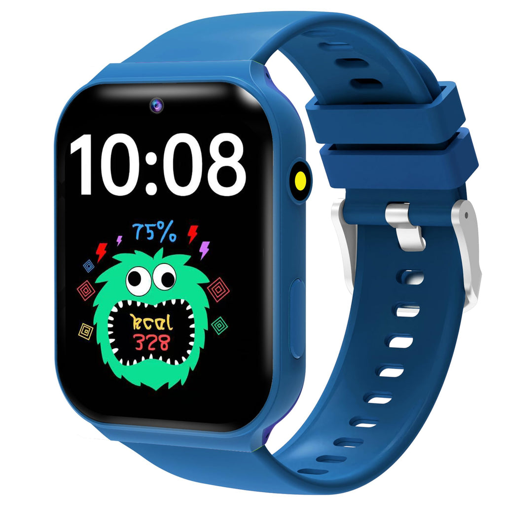 Montre connectée enfant 1,83 pouces HD fitness tracker sport garçon fille jeux