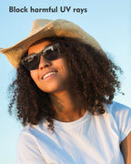 Lunettes audio Bluetooth — haut-parleurs ouverts, appels mains libres, UV400