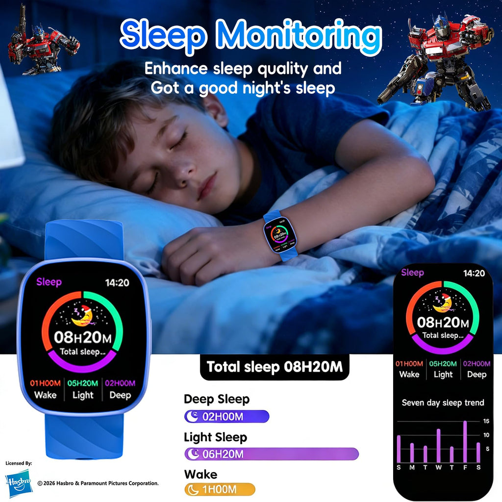 Montre connectée enfant sport appel Bluetooth GPS activité physique