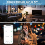 Lot 4 prises WiFi intelligentes 16A mesure courant, compatible Alexa