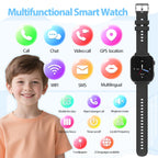 Montre connectée enfant GPS 4G appel vidéo filles garçons SOS sécurité