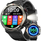 Montre connectée homme appel Bluetooth WhatsApp écran HD 1,45 pouces tactile