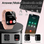 Montre connectée homme femme appel Bluetooth IP68 étanche sport