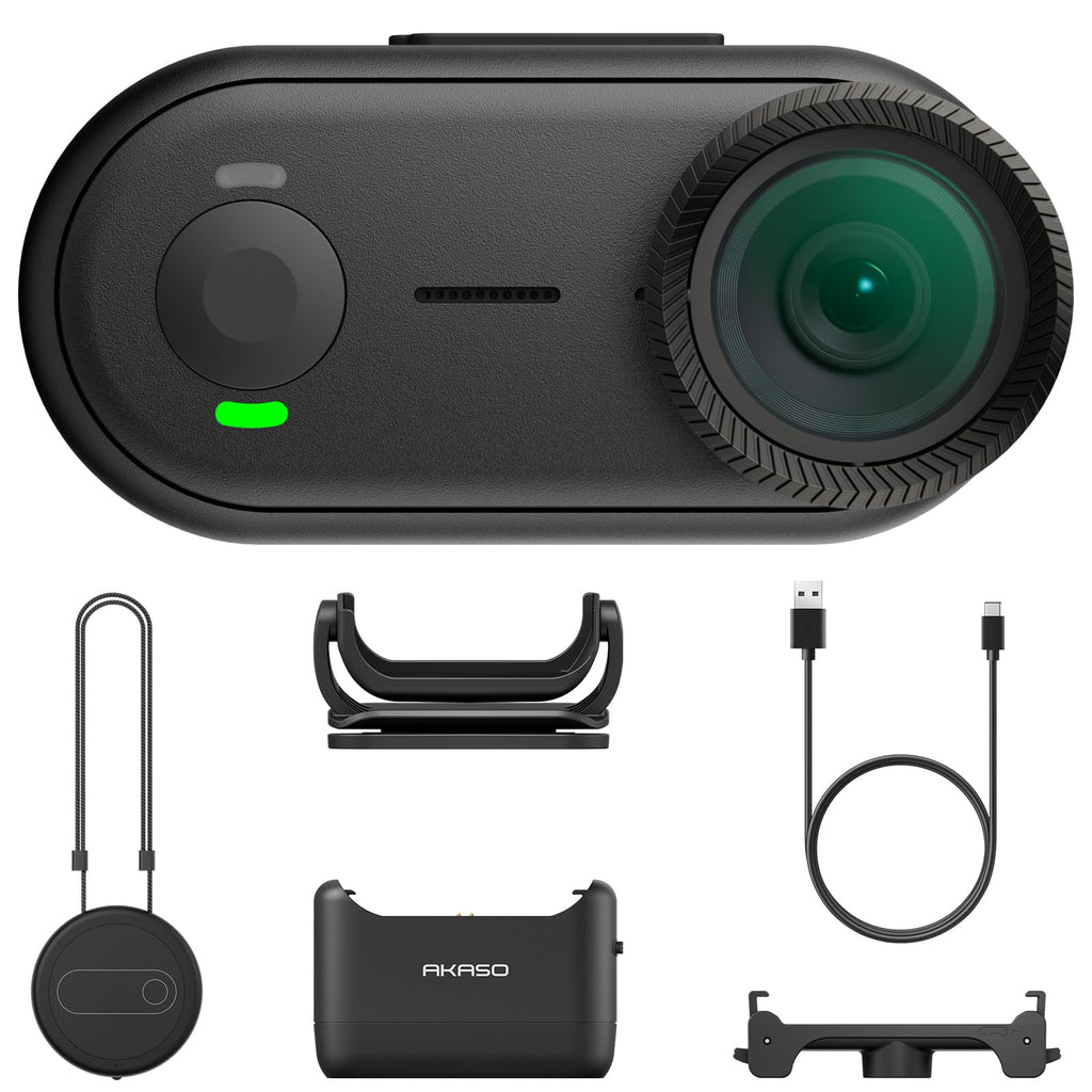 Caméra sport portable 4K porte-clés mini vlog stabilisation étanche 5m