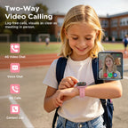 Montre connectée enfant 4G appel vidéo GPS IP68 étanche SOS sécurité