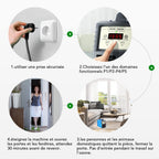 Générateur d'ozone maison jusqu'à 300 m² — modes intelligents, minuterie et cycle automatique