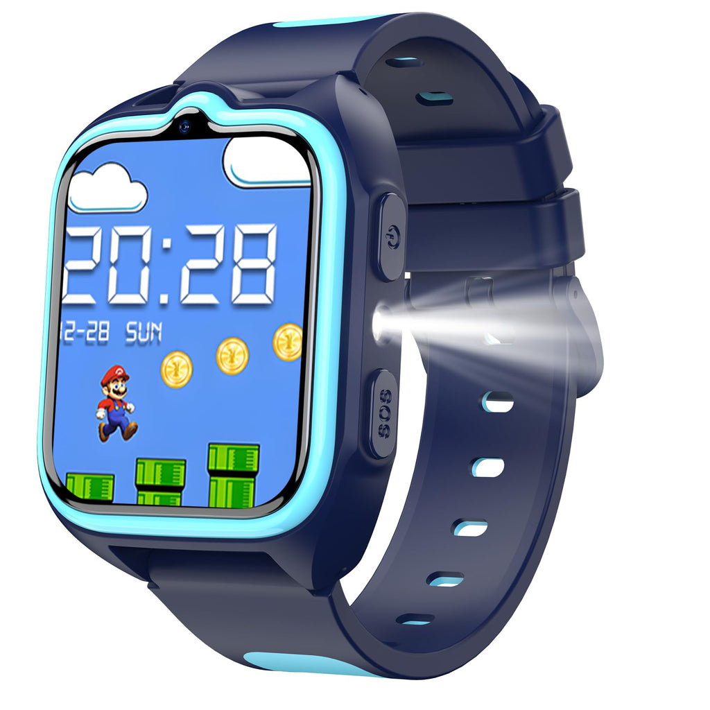 Montre connectée enfant 4G GPS WiFi LBS localisation zone sécurisée SOS