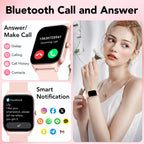 Montre connectée homme femme 1,85" — appels Bluetooth, cardio 24h, 115 modes, IP68