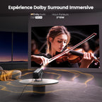 Vidéoprojecteur 4K Netflix Dolby autofocus keystone 30000 lumens WiFi