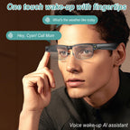 Lunettes connectées caméra 4K 800W HD assistant IA traduction sport