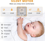 Ventilateur de plafond lustre LED — télécommande et application — vue 5