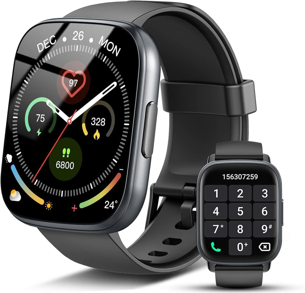 Montre connectée femme homme 1,95 pouces HD appel Bluetooth sport fitness