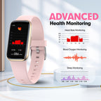 Montre connectée fitness enfant slim — podomètre, cardio, notifications