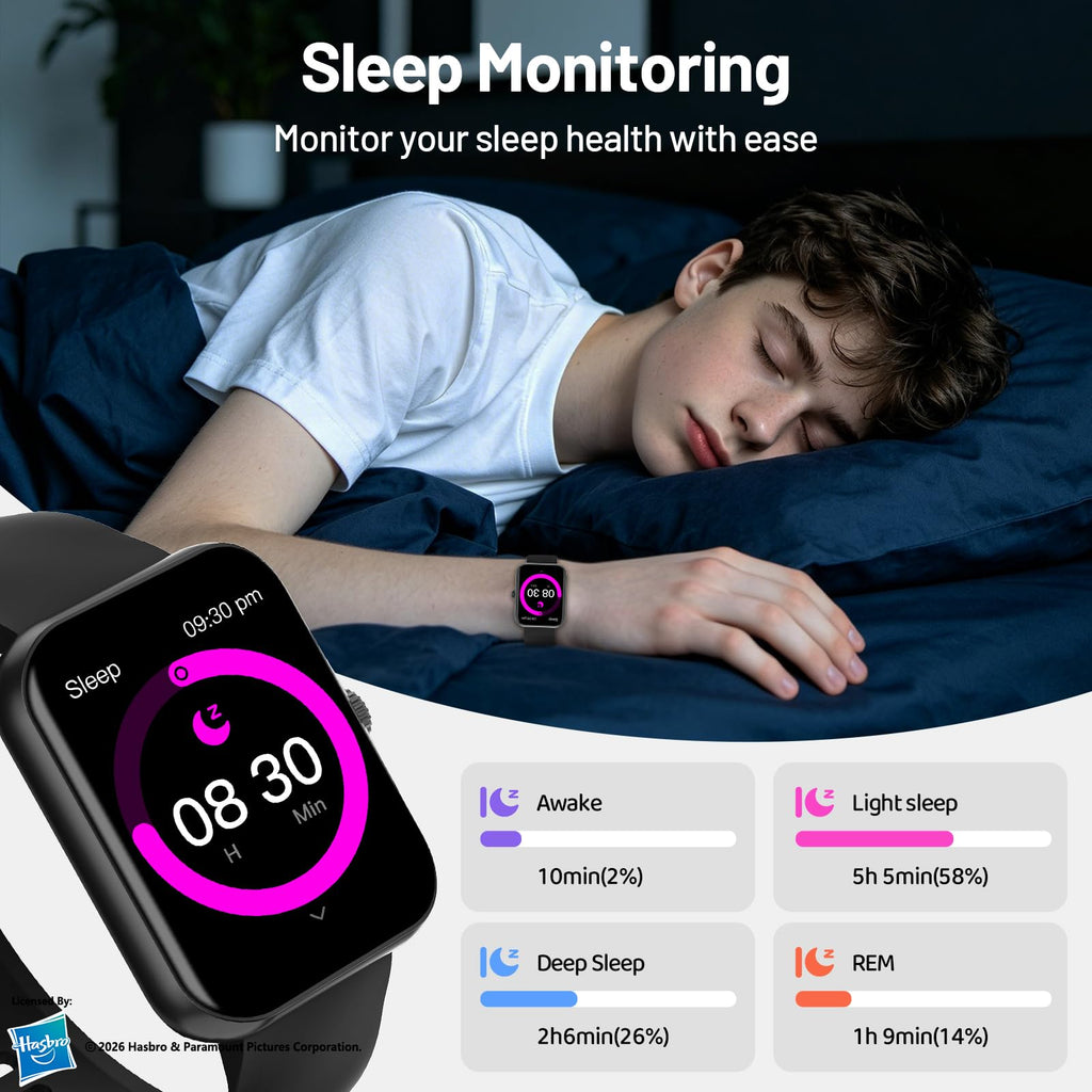 Montre connectée enfant sport fitness podomètre suivi activité santé
