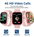 Montre connectée enfant 4G GPS téléphone appel vidéo SOS réveil sport