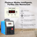 Générateur d'ozone maison jusqu'à 300 m² — modes intelligents, minuterie et cycle automatique