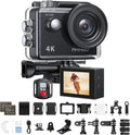 Caméra sport 4K sous-marine WiFi 20MP étanche 30m compatible accessoires
