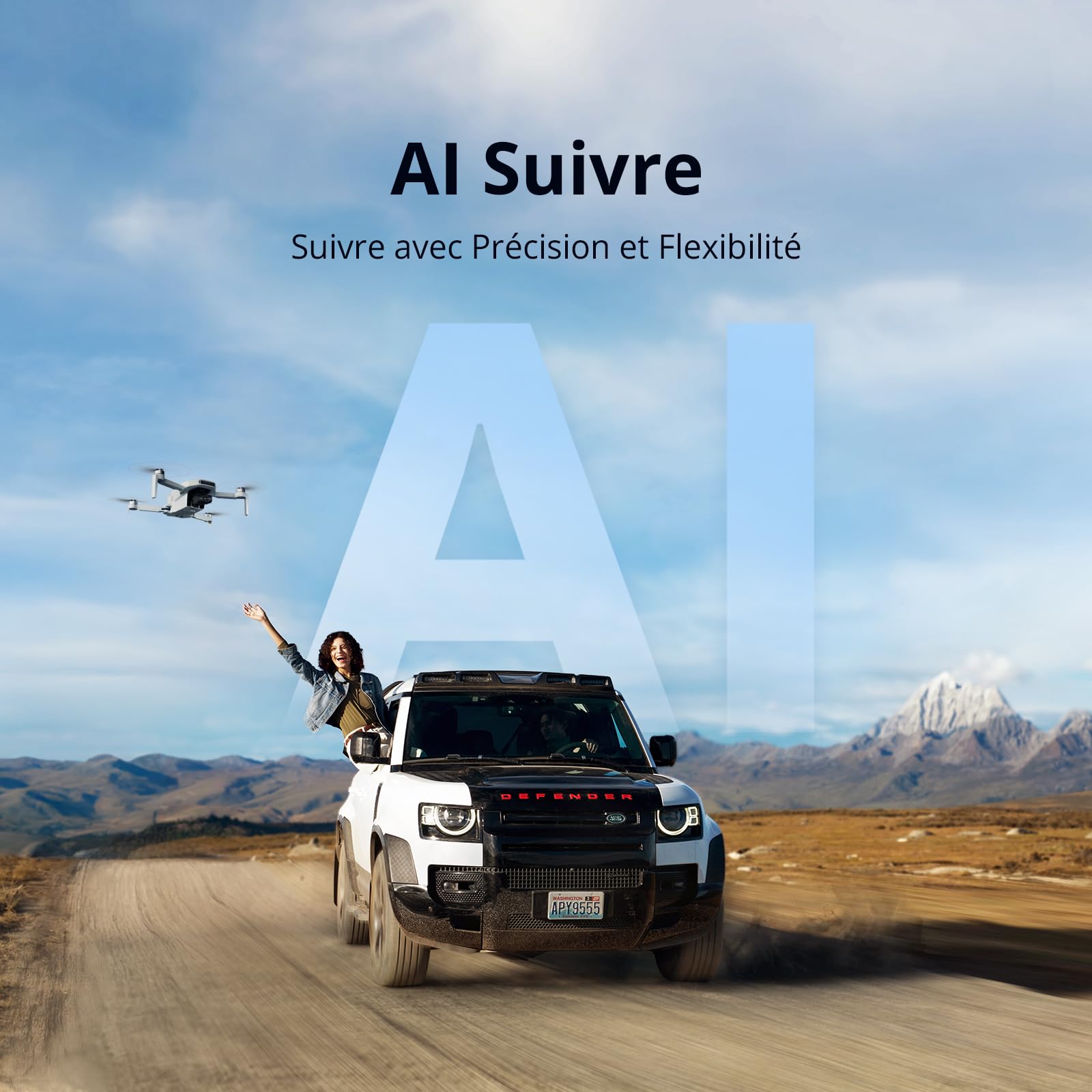Drone caméra 4K vidéo 8K photo moins de 249g combo fly more RC