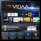 Vidéoprojecteur 4K VIDAA OS 1400 ANSI Dolby 36W ultra-rapide intelligent