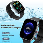 Montre connectée homme femme appel Bluetooth sport fitness tracker